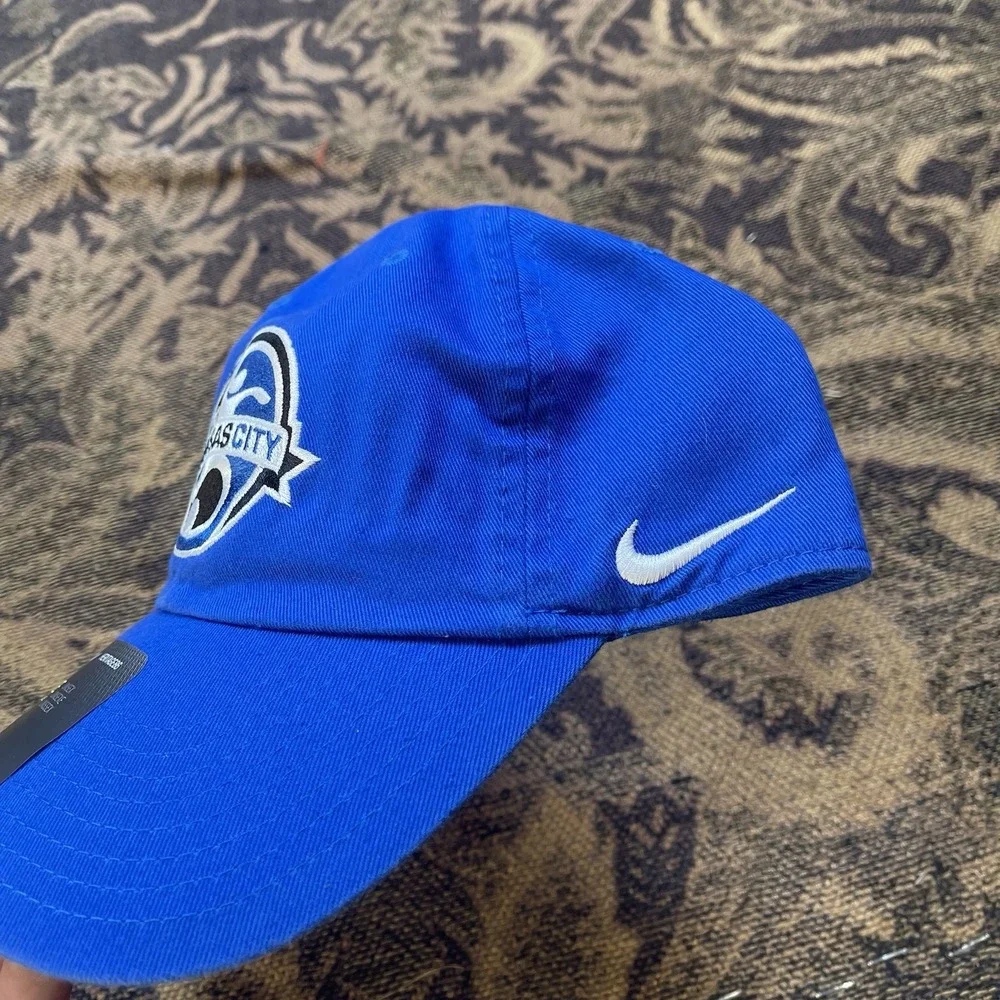 Nike Kansas City FC Heritage86 adjustable Adult hat royal blue New NWSL